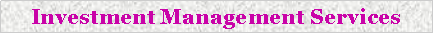 Text Box: Investment Management Services 